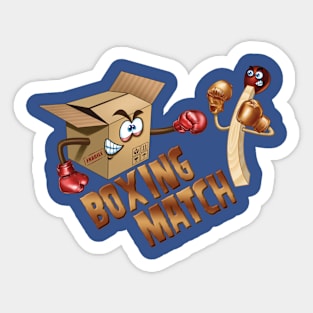 Boxing Match Sticker